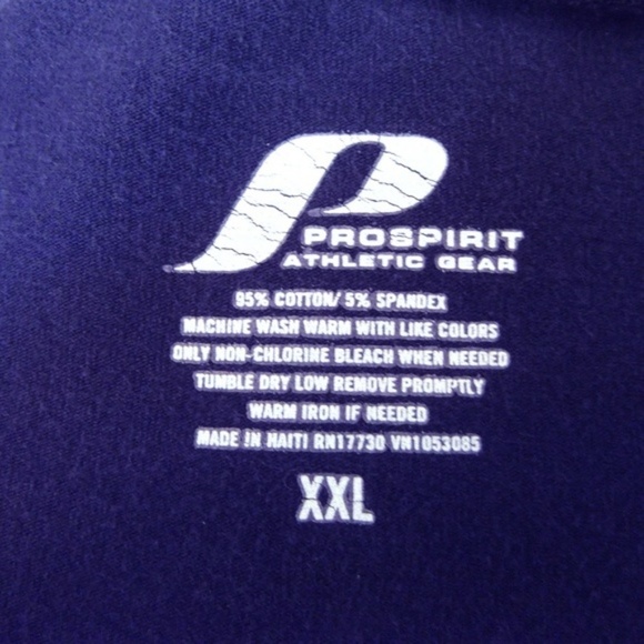 Prospirit Navy Blue Tee XXL FINAL PRICE - Picture 7 of 7